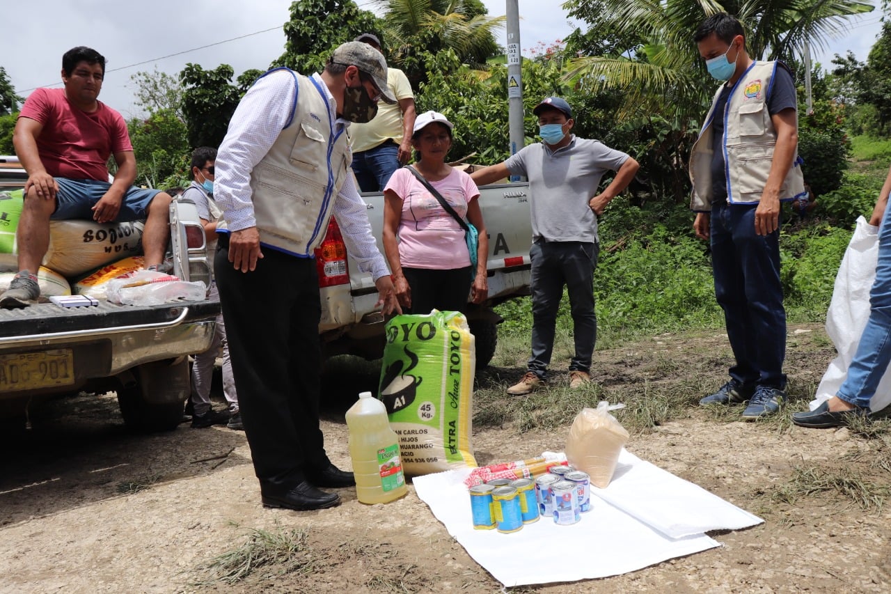 GOBIERNO LOCAL DE HUARANGO LLEVA AYUDA A DAMNIFICADOS DE GUAYAQUIL.