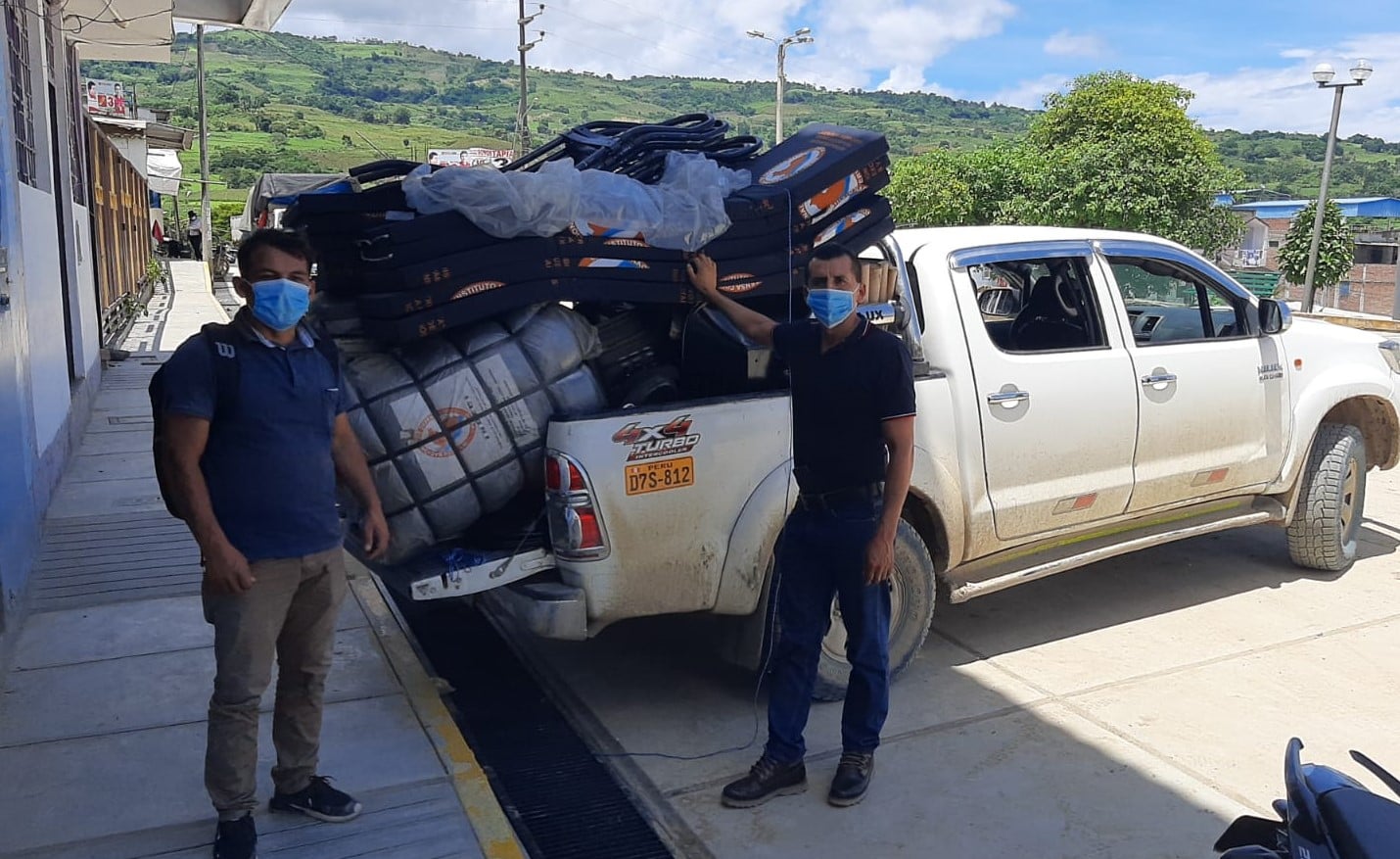 Como Jefe de Defensa Civil de Huarango. ALCALDE REYES FERNÁNDEZ, GESTIONA AYUDA PARA DAMNIFICADOS POR TORRENCIALES LLUVIAS INDECI – CAJAMARCA,