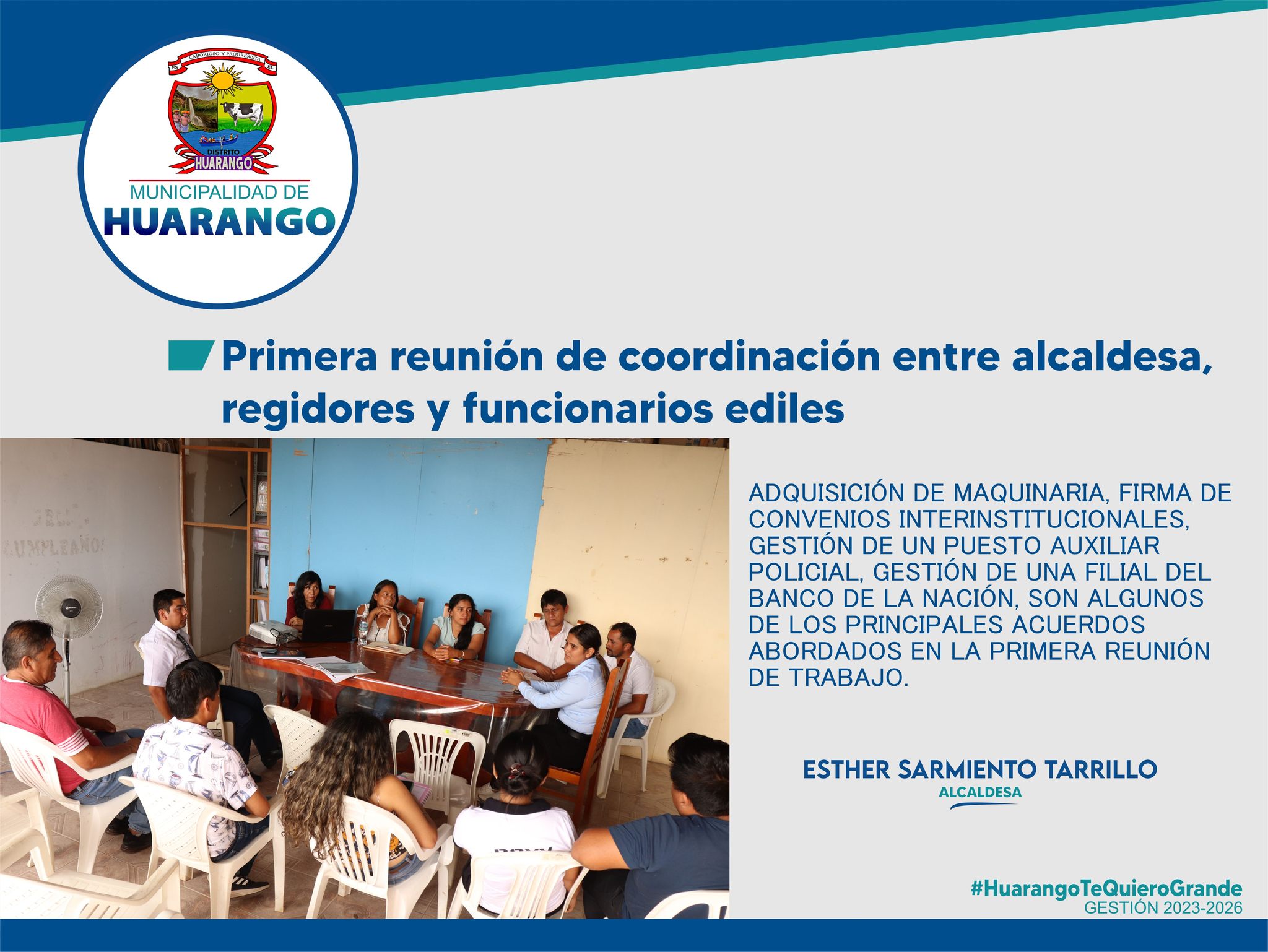 PRIMERA REUNIÓN DE COORDINACIÓN