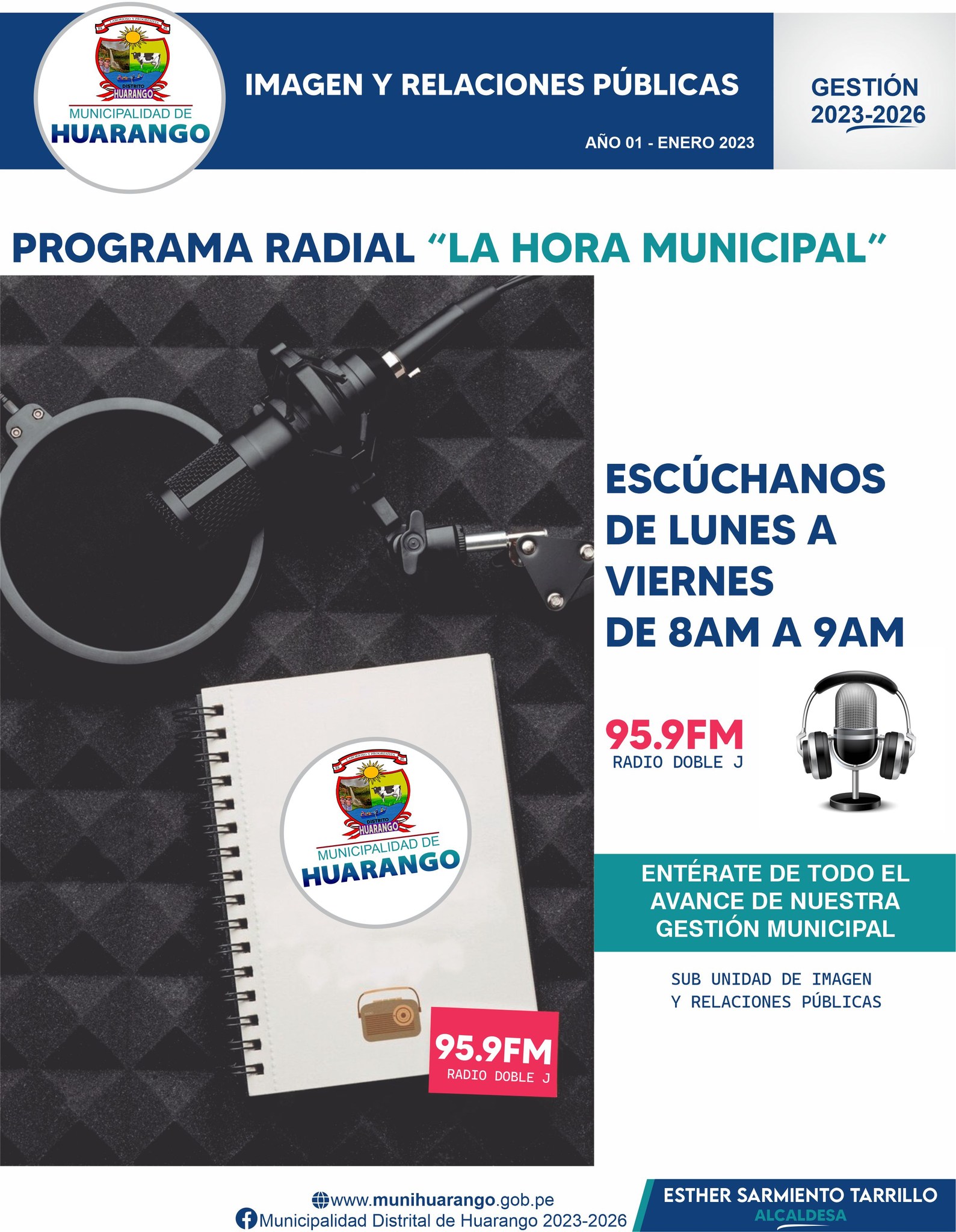 PROGRAMA RADIAL «LA HORA MUNICIPAL»