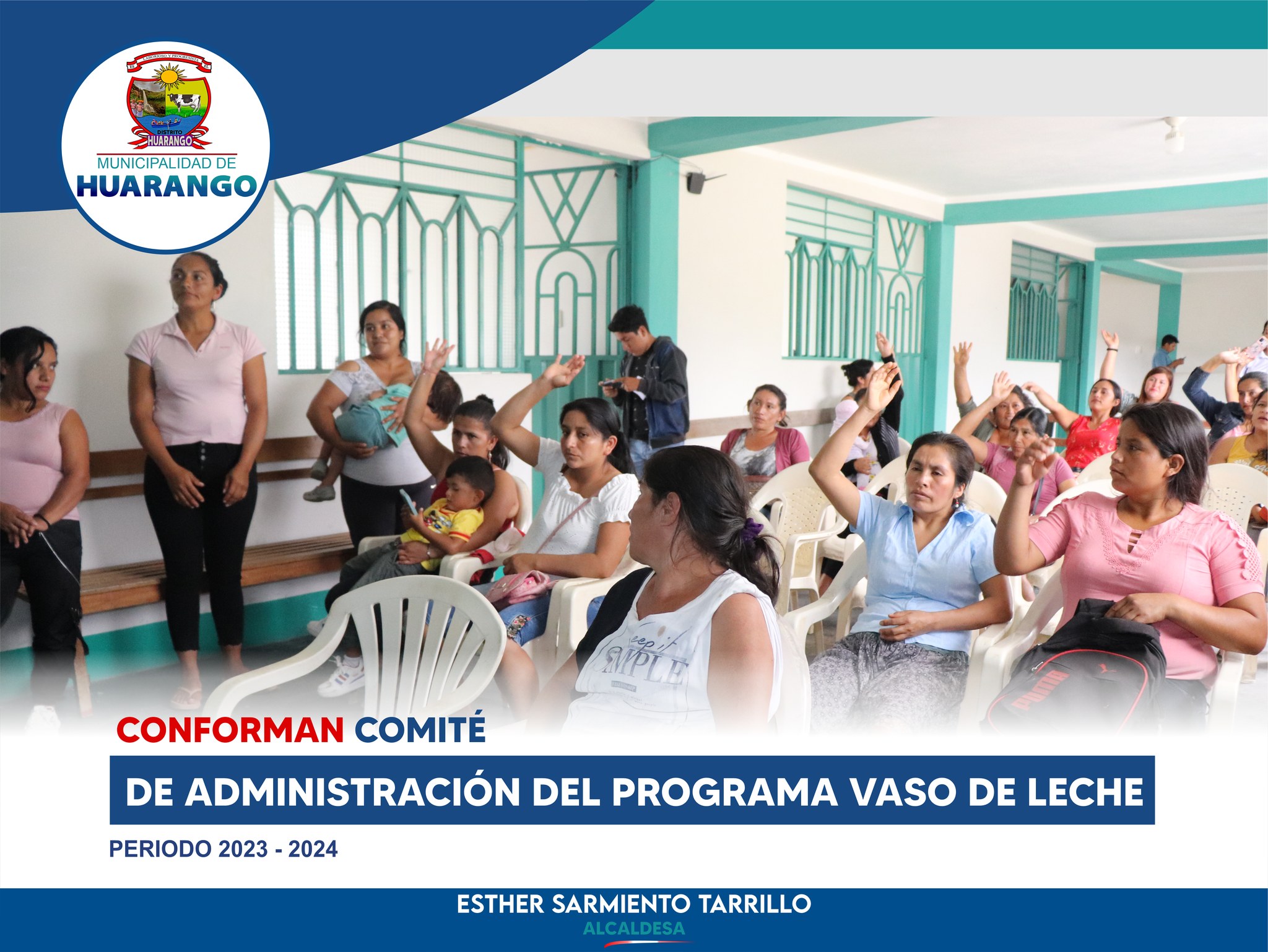 CONFORMACION DE COMITE DE ADMINISTRACIÓN DEL PROGRAMA VASO DE LECHE